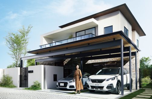 車好きの人が大型屋根の設置を選ぶ理由。カーポートやガレージと違うエクステリアという選択肢。