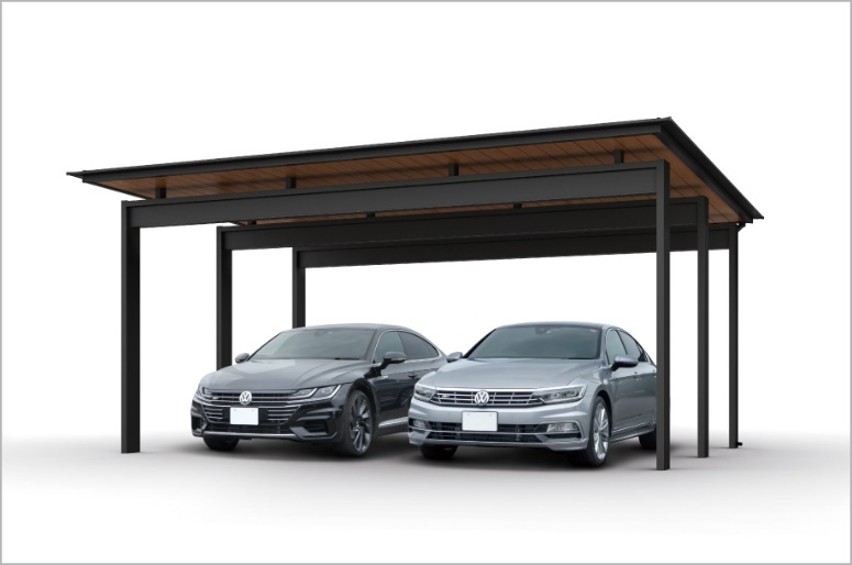 車好きの人が大型屋根の設置を選ぶ理由。カーポートやガレージと違うエクステリアという選択肢。