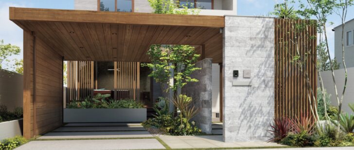 エクステリア空間の専門家 狭小地の間口だからこそ実現できる エクステリアでおしゃれ感やクラス感を出すコツ ウチソトスタイル