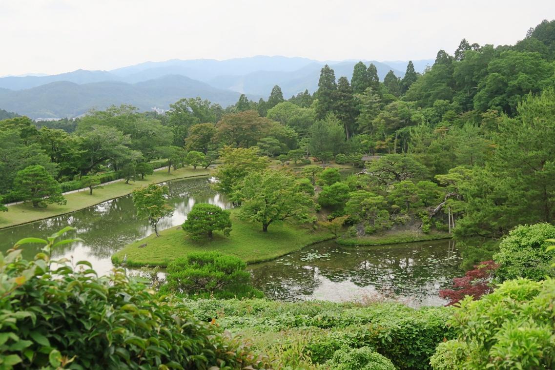 モダンな建物にも調和する、現代風の和の庭デザイン