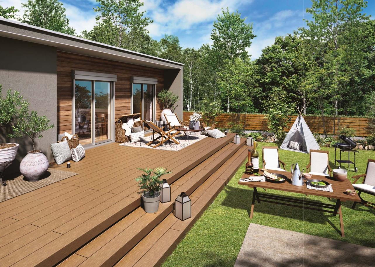 平屋の外構と庭づくりのコツ!2階建てにはない魅力を演出するためのエクステリア計画 平屋の外構と庭づくりのコツ!2階建てにはない魅力を演出するためのエクステリア計画