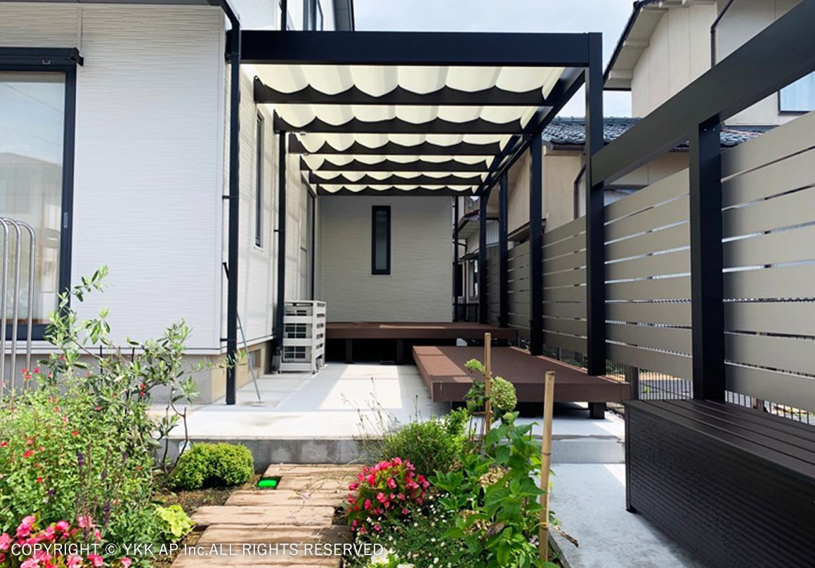 毎朝、庭に出る暮らし。健康習慣が続くエクステリア空間のつくり方