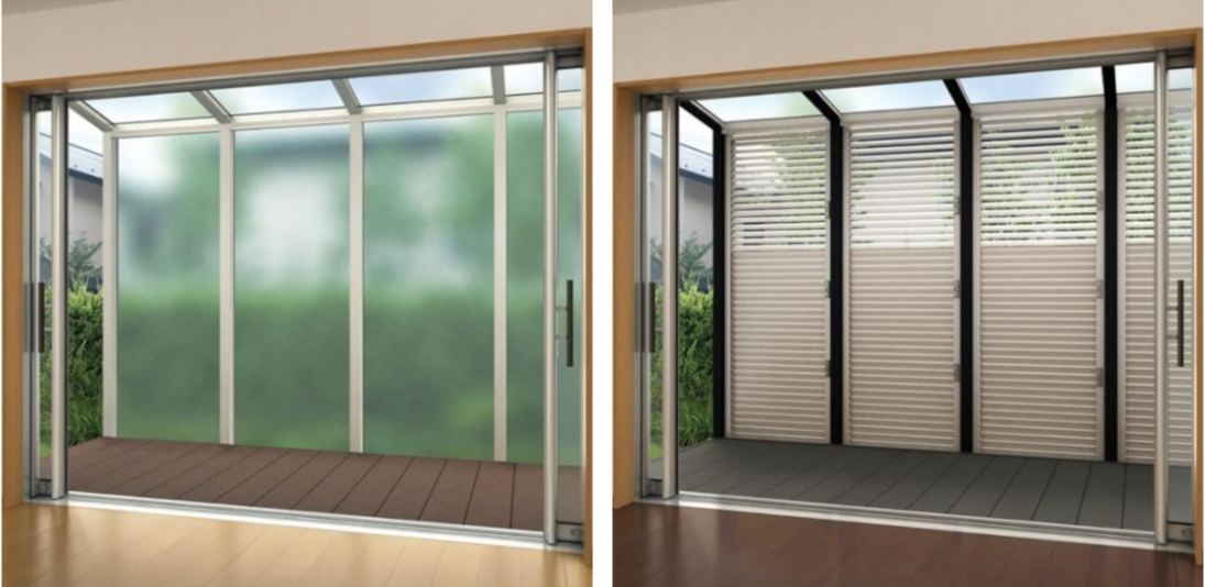 小さな庭スペースを活用する、ウッドデッキを使った庭デザインのアイディア